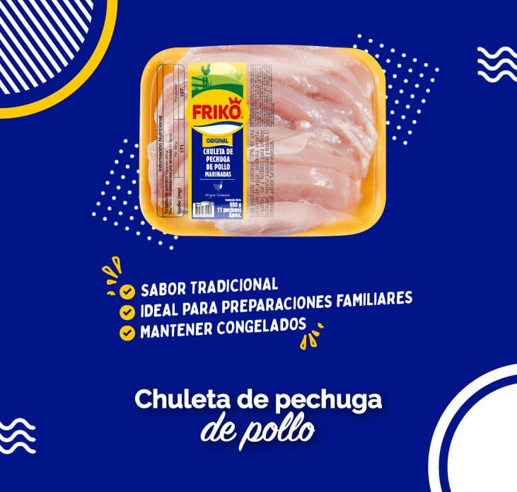 Productos de pollo Friko