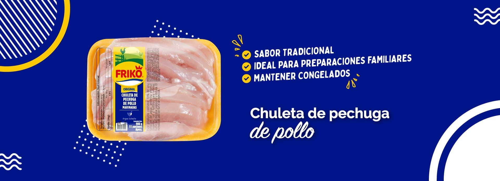 Productos de pollo Friko