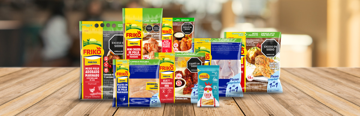 Productos 1 en 1 de Friko