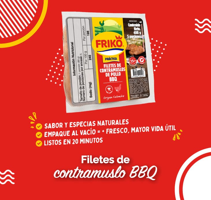Productos de pollo Friko