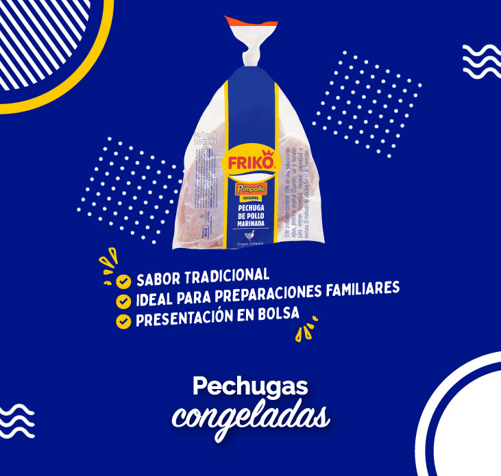 Productos de pollo Friko