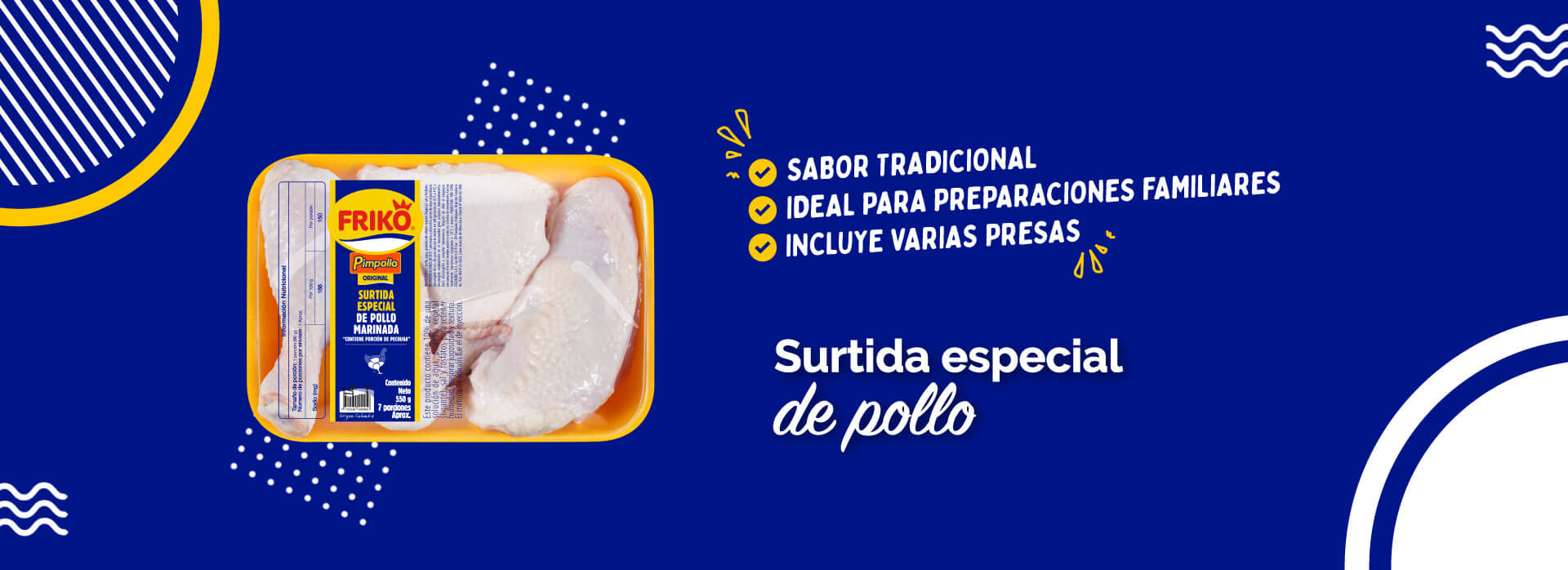 Productos de pollo Friko