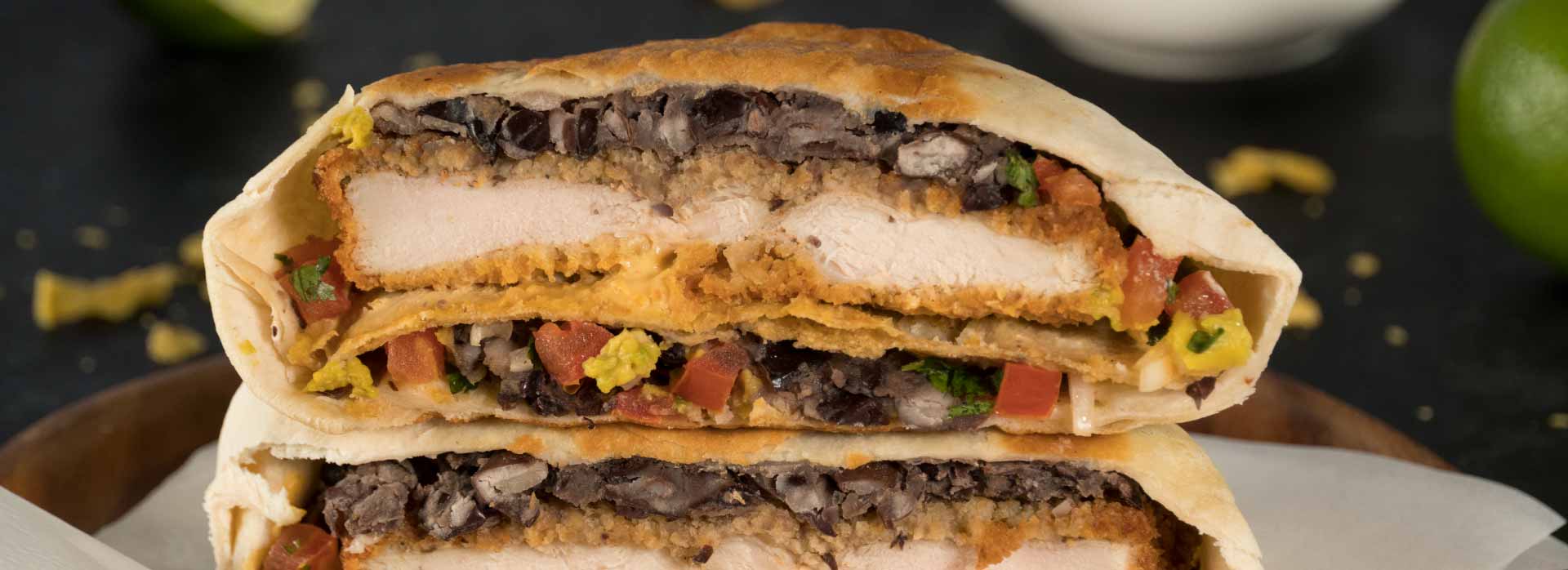 Crunchy wrap de pollo Friko