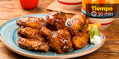 Receta Pollo en salsa BBQ
