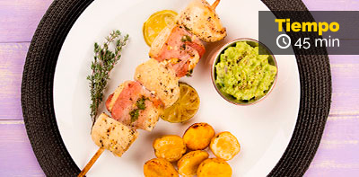 Chuzos de pollo Friko