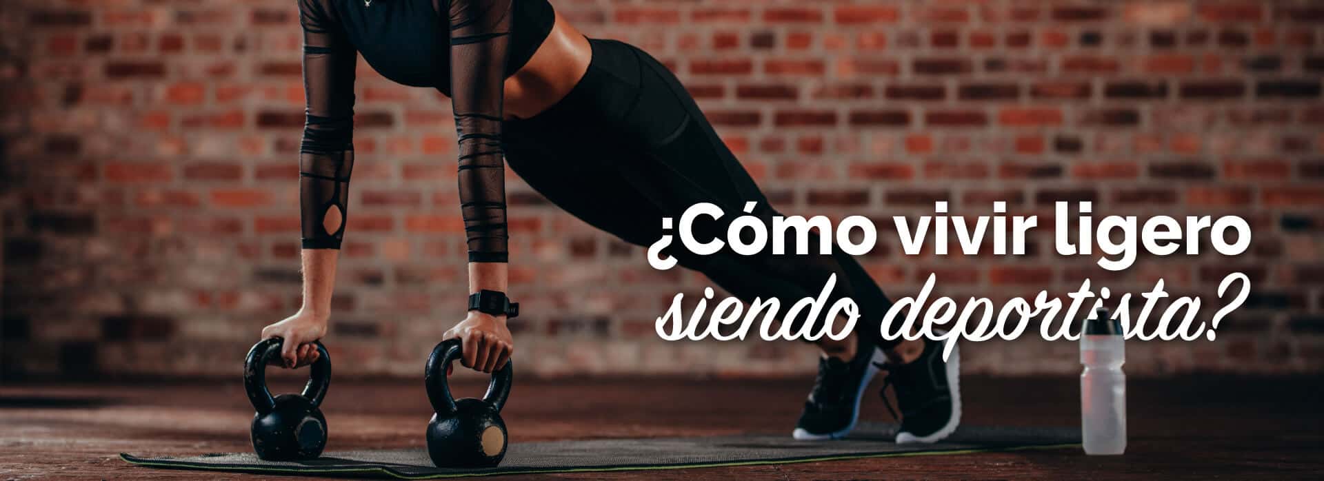 Vivir ligero siendo deportista