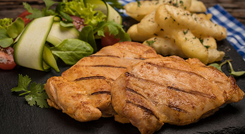 Filete de contramuslo bbq de pollo Friko