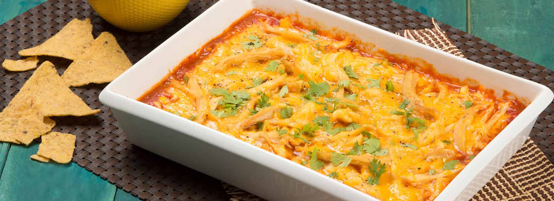 Cómo preparar dip de pollo para el parche