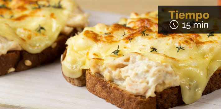 Sándwich Flash Gratinado