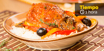 Guiso español con pollo Friko