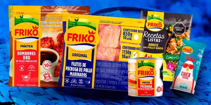 Productos de Friko listos para preparar y consumir