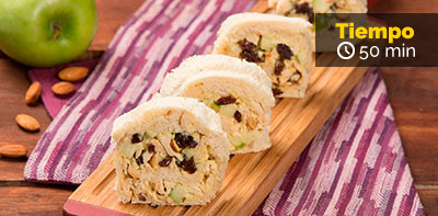 Pasabocas frío de pollo