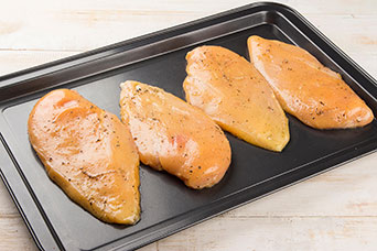 Receta Pechugas de pollo caprese