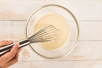 Paso a paso receta crepes de pollo