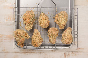 Ingredientes bombones de pollo apanado