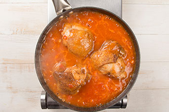 Contramuslos Friko a punto de servir