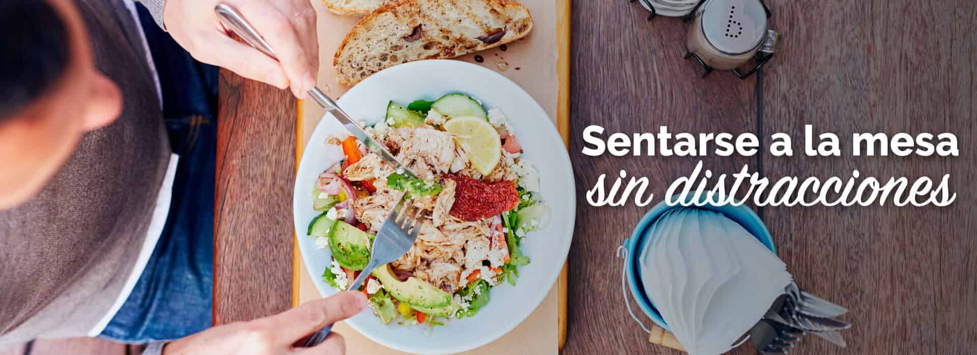 La importancia de comer sin distracciones