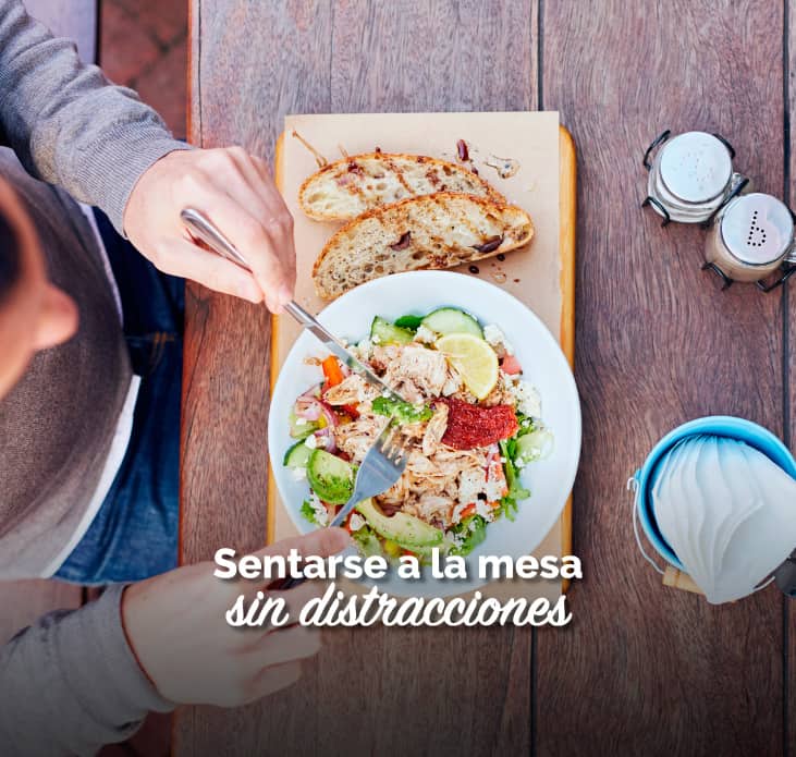 La importancia de comer sin distracciones