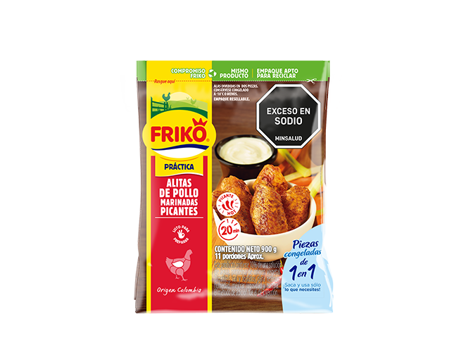 Alitas de Pollo Picantes