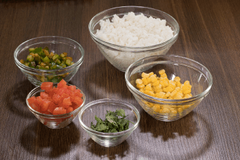 Receta de pechuga de pollo con acompañantes Friko