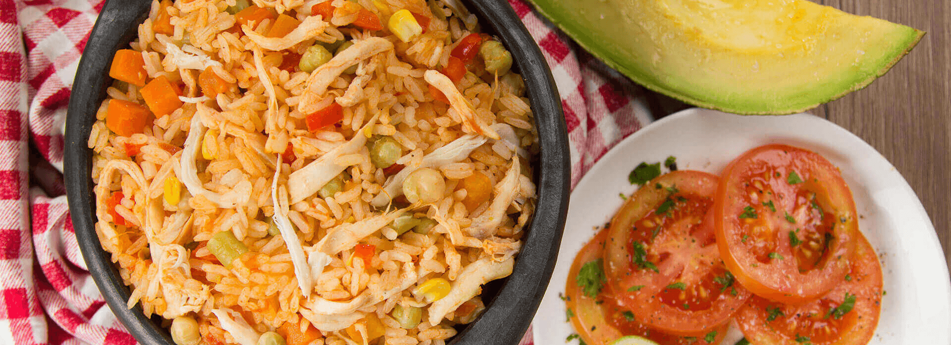 Arroz con pollo colombiano
