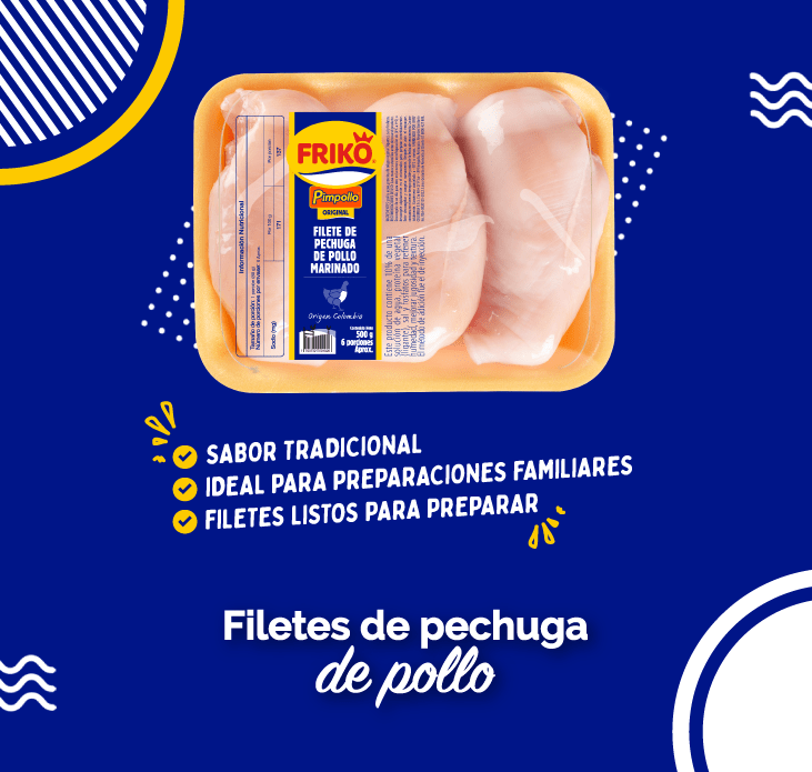 Productos de pollo Friko