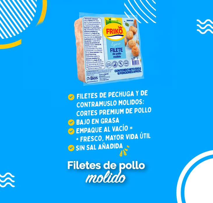 Filete de Pollo Molido sin piel