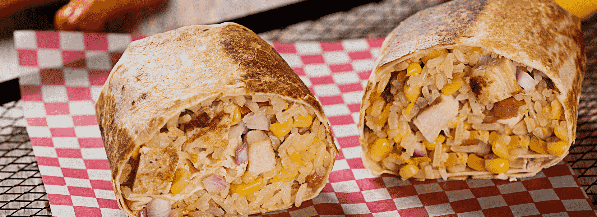 Prueba este burrito mexicano con pollo bbq