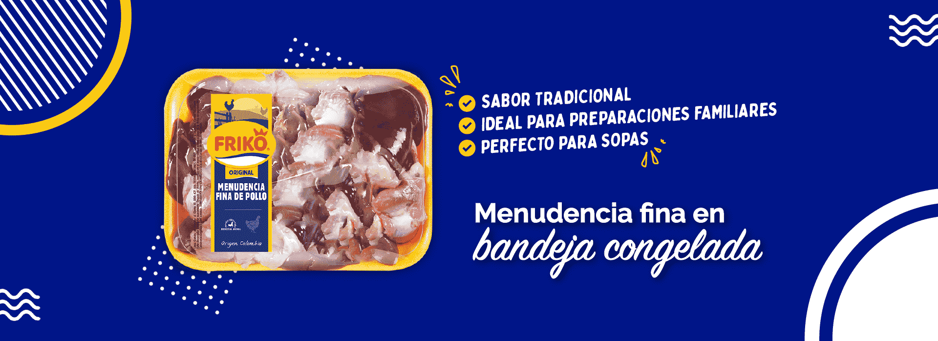 Productos de pollo Friko