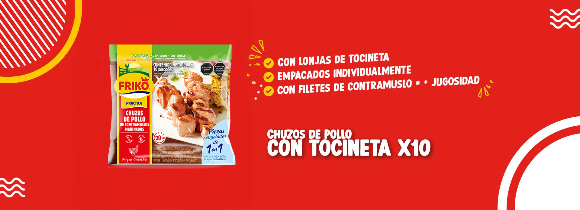 Productos de pollo Friko