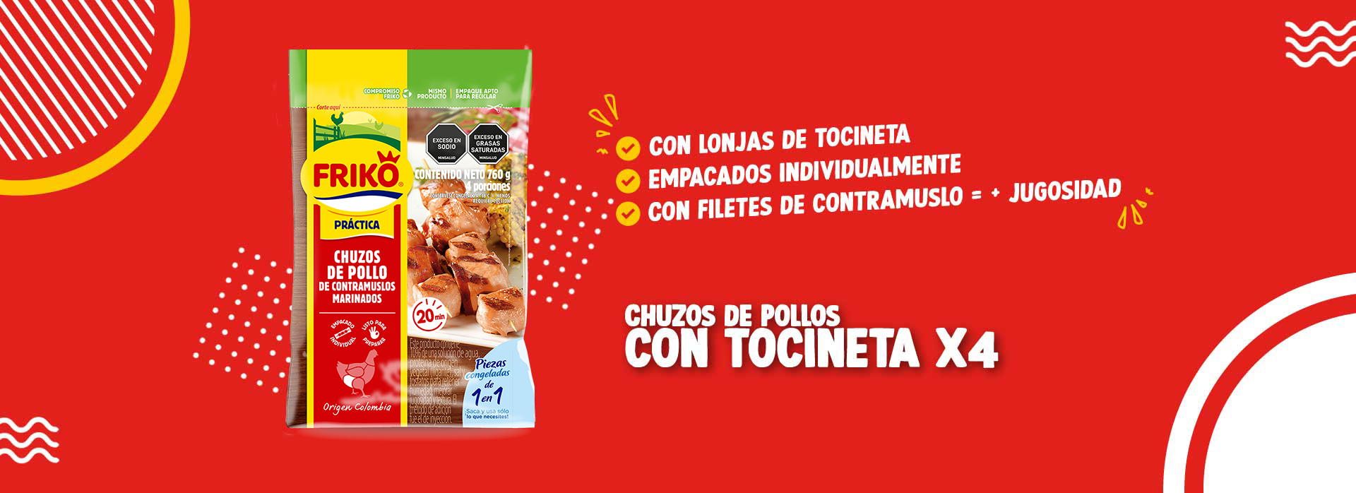 Productos de pollo Friko
