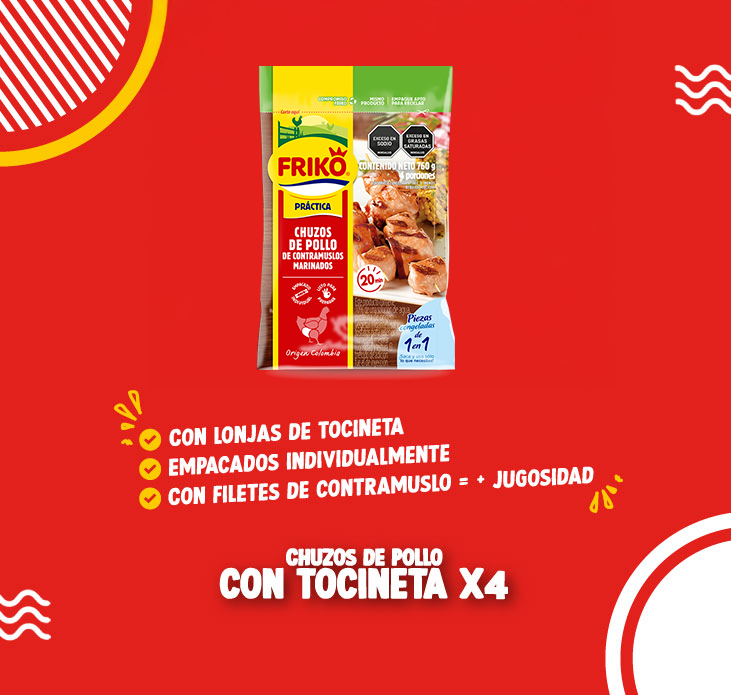 Productos de pollo Friko