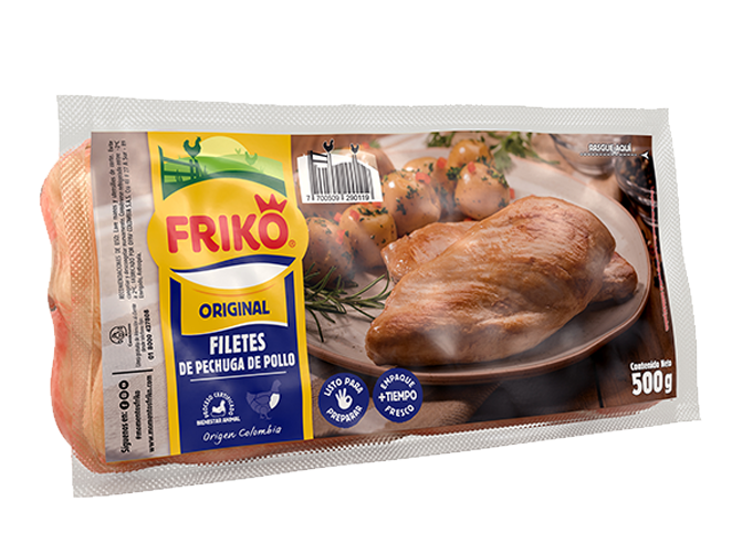 Filetes de pechuga de pollo Friko