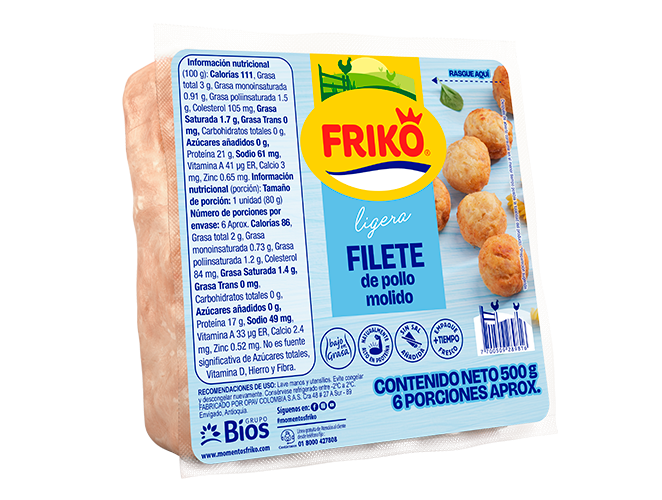 Filete de Pollo Molido Sin Piel