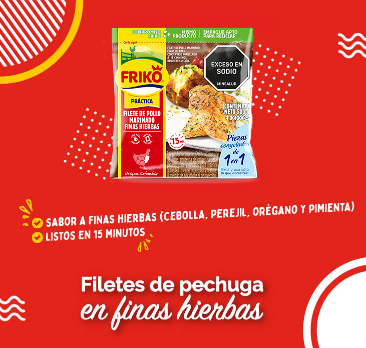 Productos de pollo Friko