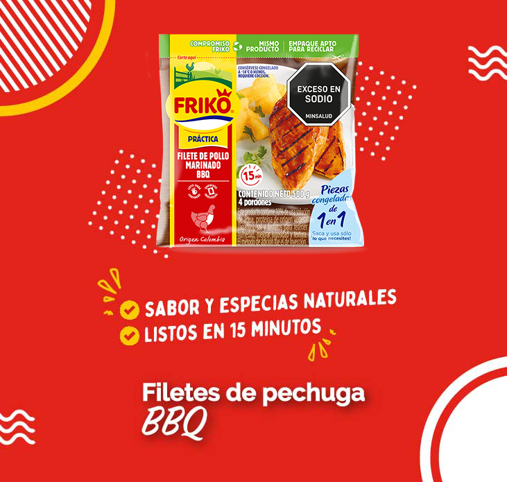 Productos de pollo Friko