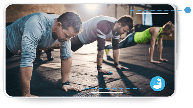 Trazarse metas a corto plazo para hacer ejercicio